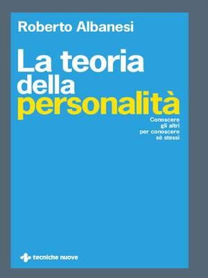 cover image of La teoria della personalità